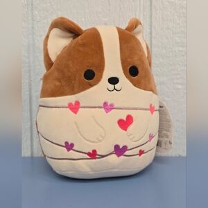 NWT Squishmallows Reginald Corgi Plush